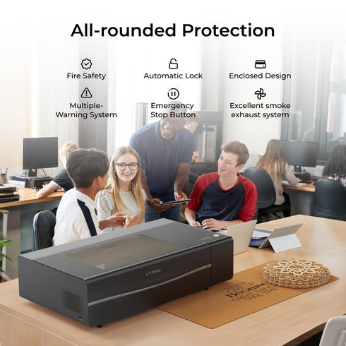 xTool P2 55W Desktop CO2 Laser Cutter for Schools